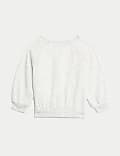 Sudadera con mezcla de algodón (0-3 años)