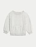 Sudadera con mezcla de algodón (0-3 años)