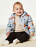 Car Print Coat (0-2 Yrs)