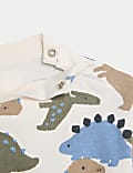 2pc Cotton Rich Dinosaur Outfit (0-3 Yrs)