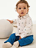 2pc Cotton Rich Top & Bottom Outfit (0 Mths-3 Yrs)