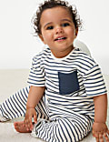 Kids' Cotton Rich Top & Bottom Outfit (0-3 Yrs)