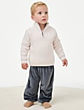 Pantalon de jogging avec doublure en polaire (jusqu’au 3 ans)