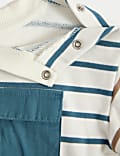 Cotton Rich Striped Sweatshirt (0-3 Yrs)