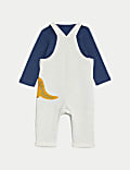 2pc Cotton Rich Dinosaur Outfit (0-3 Yrs)