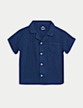 Pure Cotton Double Cloth Shirt (0-3 Yrs)