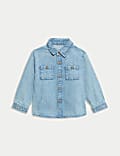 2pc Denim Shirt & T-Shirt Set (0- 6 Yrs)