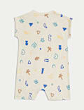 Pure Cotton Printed Romper (0-3 Yrs)