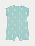 Pure Cotton Pineapple Print Romper (0-3 Yrs)