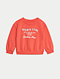 2-delige katoenrijke outfit met Sports Club-opschrift (0-6&nbsp;jaar)