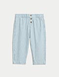 Cotton Rich Striped Top & Bottom Outfit (0-6 Yrs)