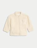 Jacke aus Teddyfleece mit Reißverschluss (0–3 J.)