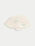 3pc Print Shorts with Hat Outfit (0-3 Yrs)