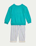 2pc Cotton Rich Top & Bottom Outfit (0-6 Yrs)