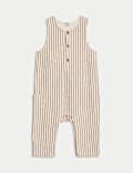 Pure Cotton Striped Romper (0-3 Yrs)