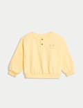 Cotton Rich Garment Dye Sweatshirt (0-3 Yrs)