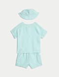 3pc Pure Cotton Double Cloth Outfit (0-3 Yrs)