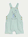 3-teiliges Outfit aus reiner Baumwolle mit Peter Rabbit™-Motiv und Gingham-Muster (0–3 J.)