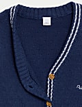 Pure Cotton Peter Rabbit&trade; Knitted Cardigan (0-3 Yrs)