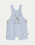3pc Pure Cotton Peter Rabbit&trade; Bibshort Outfit (0-3 Yrs)