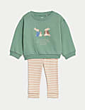 2pc Cotton Rich Peter Rabbit™ Outfit (0-3 Yrs)