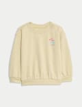 Sudadera de algodón de cuello redondo Easy Vibes (0-6 años)