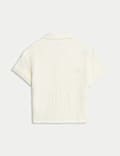 Pure Cotton Beach Embroidered Shirt (0 Mths-6 Yrs)