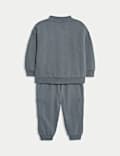 3pc Cotton Rich Bomber Jacket Outfit (0-6 Yrs)