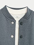 3pc Cotton Rich Bomber Jacket Outfit (0-6 Yrs)