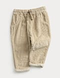 Pure Cotton Cord Trousers (0-3 Yrs)