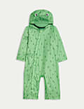 Hooded Frog Puddlesuit (0-3 Yrs)