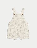 Pure Cotton Food Print Romper (0-3 Yrs)