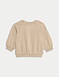 Cotton Rich Love & Hugs Slogan Sweatshirt (0-3 Yrs)
