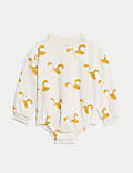 Cotton Rich Banana Bodysuit (0-3 Yrs)