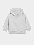 Cotton Rich Zip Hoodie (0-3 Yrs)