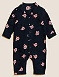 Pure Cotton Percy Pig™ Romper (0-3 Yrs)