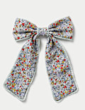 Ditsy Bow Hair Clip