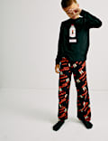 Pure Cotton Wallace & Gromit™ Pyjamas (6-16 Yrs)
