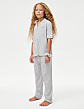 Modal Blend Pyjamas with Scrunchie (3-16 Yrs)
