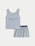 Cotton Rich Checked Pyjamas (6-16 Yrs)