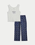 Cotton Rich Ditsy Floral Pyjamas (6-16 Yrs)