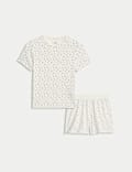 Cotton Rich Ditsy Floral Pyjamas (6-16 Yrs)