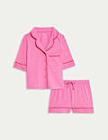 Cotton Blend Pyjamas (3-16 Yrs)