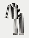 Satin Striped Pyjamas (6-16 Yrs)