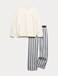 Borg Striped Pyjamas (6-16 Yrs)