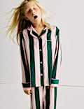 Satin Striped Pyjamas (3-16 Yrs)