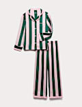 Satin Striped Pyjamas (3-16 Yrs)