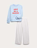 Cotton Rich Give Me A Second Pyjamas (6-16 Yrs)