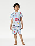 Pure Cotton London Pyjamas (1-14 Yrs)