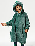 Novelty Dino Foldable Hoodie (3-16 Yrs)